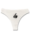 I'm Kind of a Big Deal Womens Thong Underwear-Womens Thong-TooLoud-White-X-Small-Davson Sales