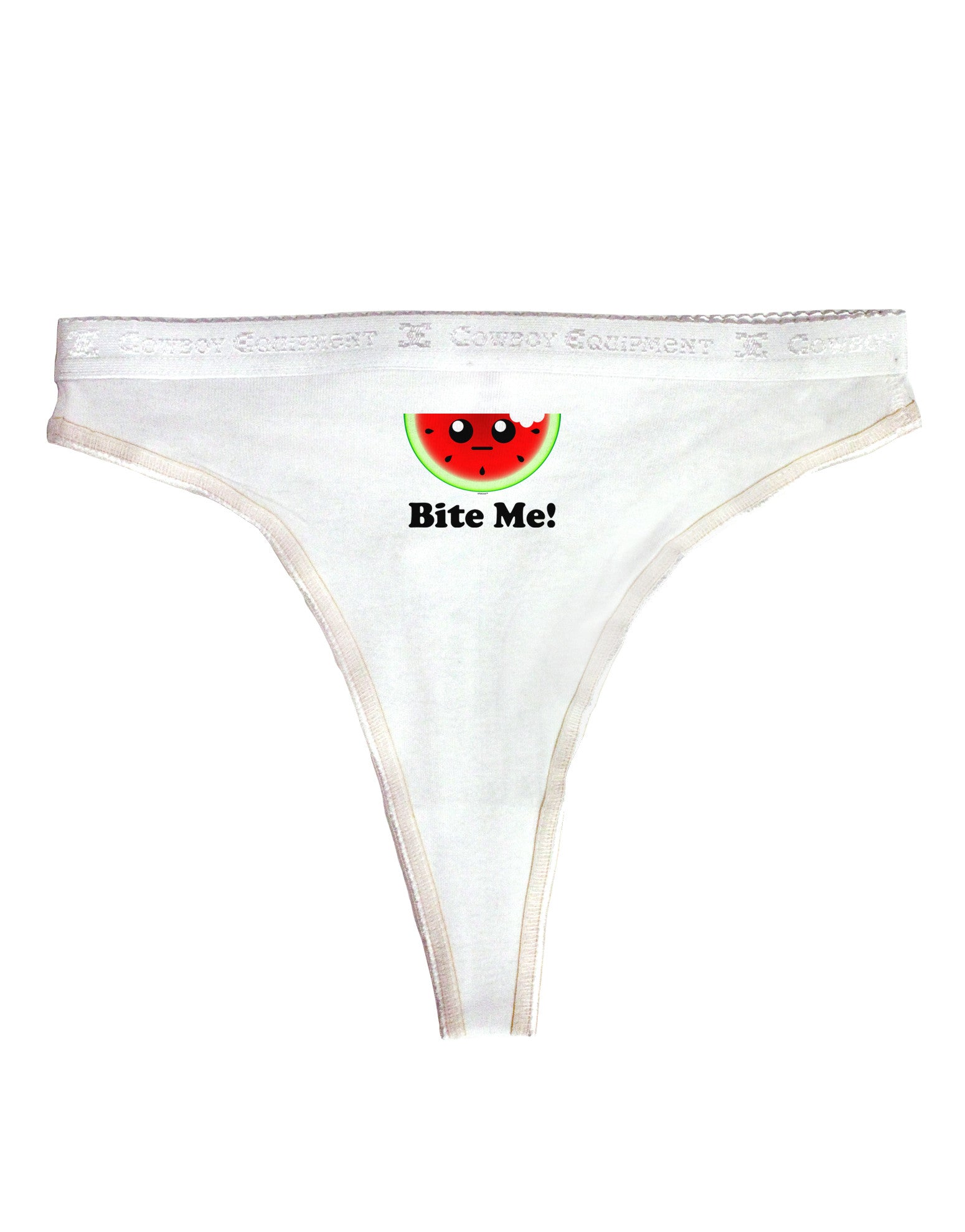 Strong Bison Text Womens Thong Underwear - Davson Sales