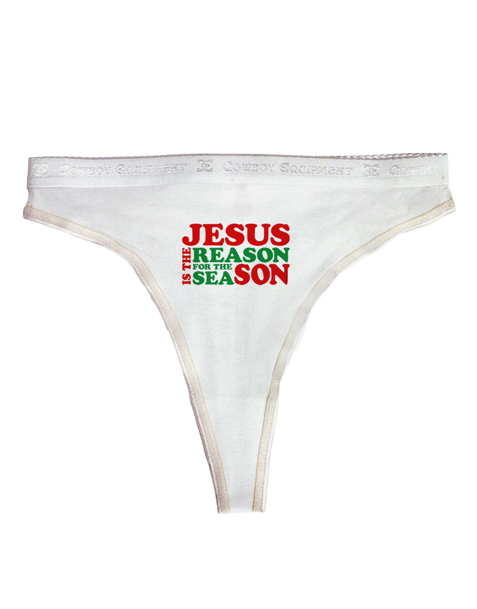 Jesus is the Reason for the Season Christmas Womens Thong Underwear -  Davson Sales