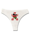 Kenya Flag Design Womens Thong Underwear-Womens Thong-TooLoud-White-X-Small-Davson Sales