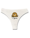 Doge Coins Womens Thong Underwear White XL Tooloud
