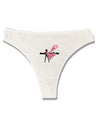 Girl Power Women's Empowerment Womens Thong Underwear by TooLoud-Womens Thong-TooLoud-White-X-Small-Davson Sales