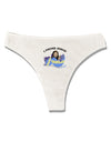 I Found Jesus - Easter Egg Womens Thong Underwear-Womens Thong-TooLoud-White-X-Small-Davson Sales