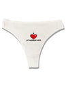 I Heart My Awesome Wife Womens Thong Underwear by TooLoud-Womens Thong-TooLoud-White-X-Small-Davson Sales