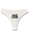 Infinite Lists Womens Thong Underwear by TooLoud-Womens Thong-TooLoud-White-X-Small-Davson Sales