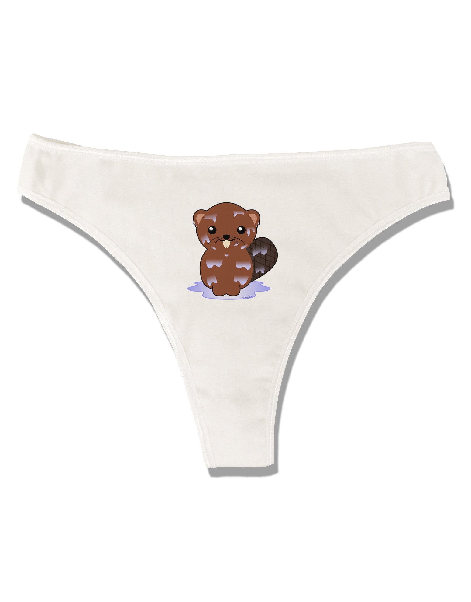 Cute Wet Beaver Womens Thong Underwear
