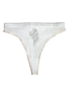Single Right Angel Wing Design - Couples Womens Thong Underwear-Womens Thong-TooLoud-White-X-Small-Davson Sales