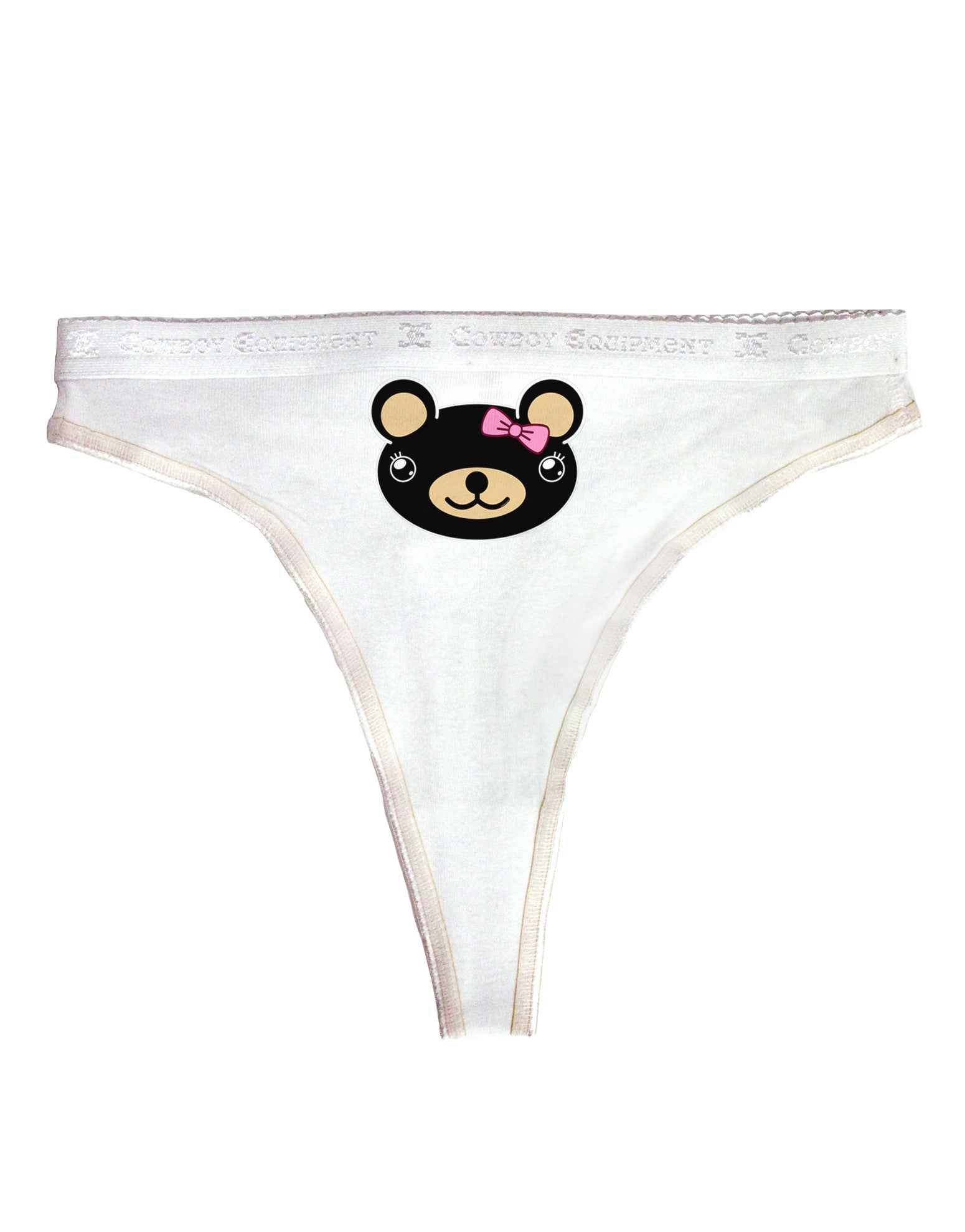 Kyu-T Head - Night Beartholomea Girl Teddy Bear Womens Thong Underwear -  Davson Sales