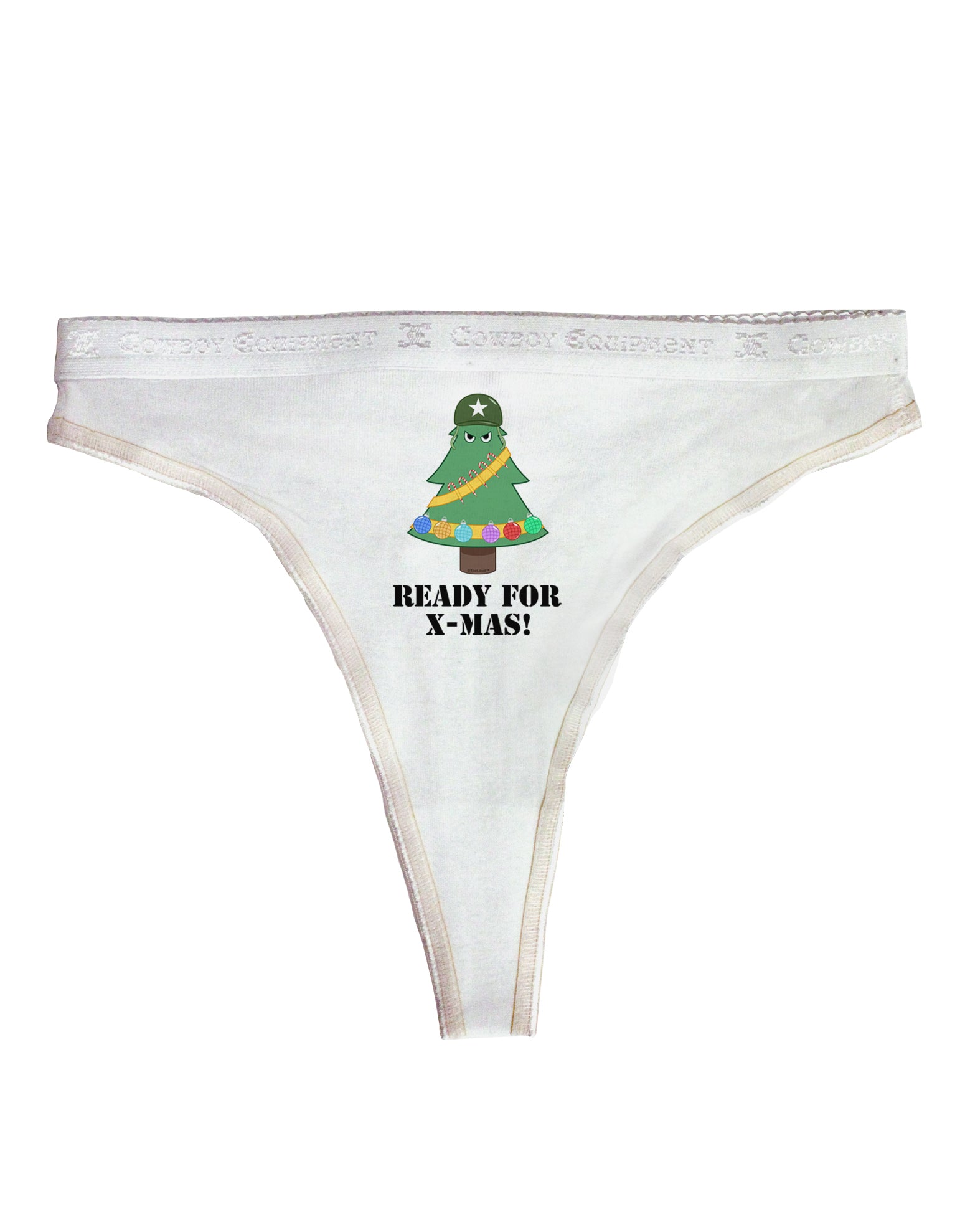 Christmas Tree - Ready for X-Mas Womens Thong Underwear - Davson Sales