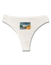 Castlewood Canyon Womens Thong Underwear-Womens Thong-TooLoud-White-X-Small-Davson Sales