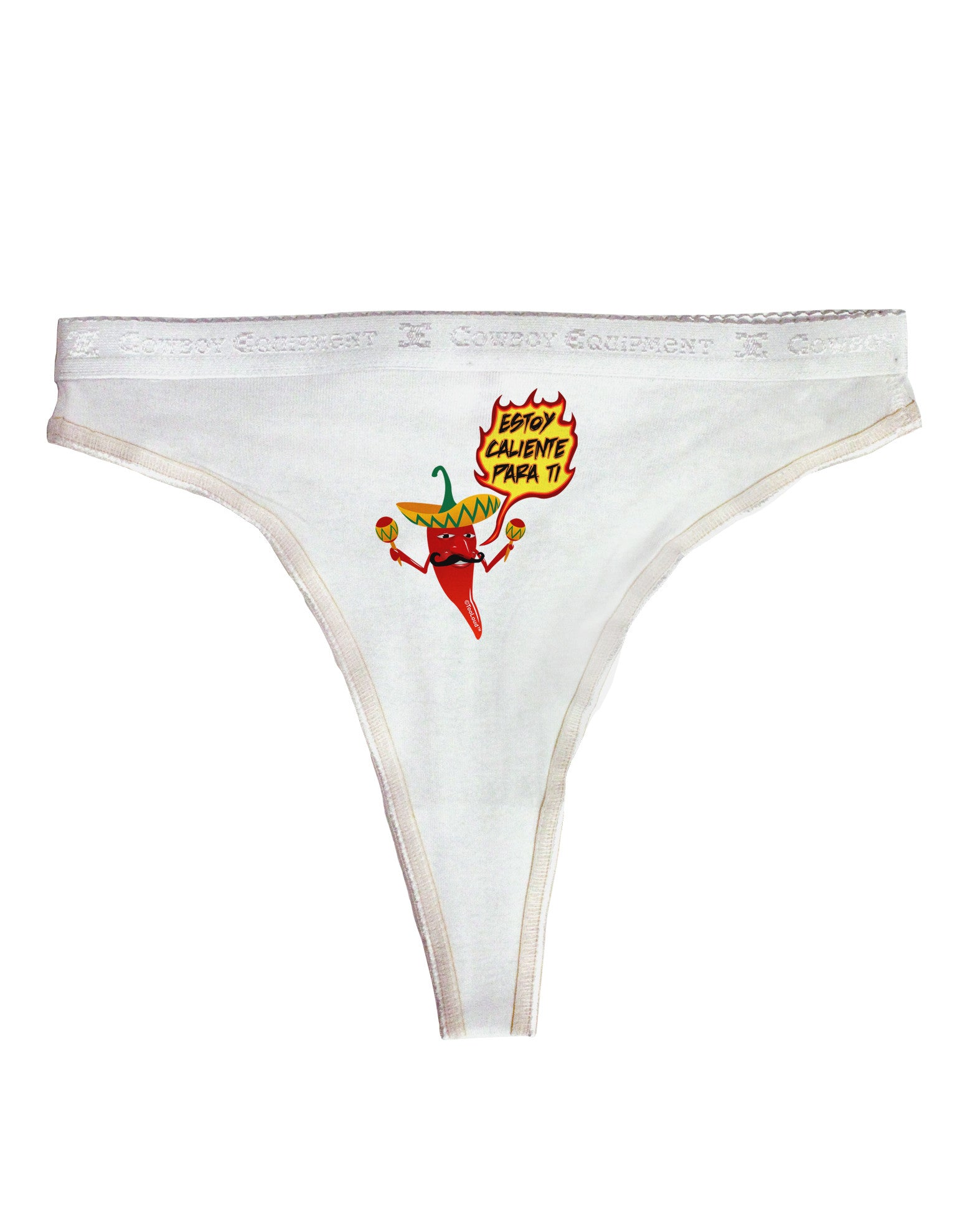 Estoy Caliente Para Ti Womens Thong Underwear - Davson Sales