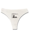 Flatten the Curve Graph Womens Thong Underwear-Womens Thong-TooLoud-White-X-Small-Davson Sales
