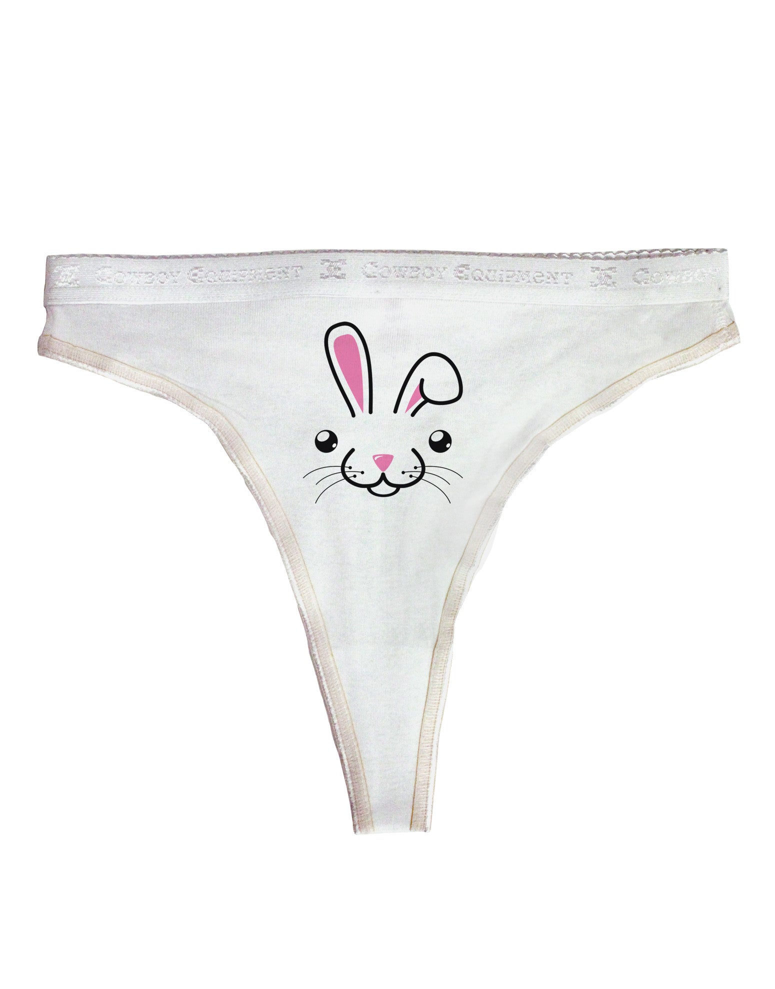 Cute Bunny Face Womens Thong Underwear - Davson Sales