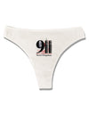 911 Never Forgotten Womens Thong Underwear