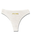 It is a Trap Womens Thong Underwear-Womens Thong-TooLoud-White-X-Small-Davson Sales