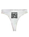 Anything Boys Can Do Girls Can Do Better Womens Thong Underwear by TooLoud-Womens Thong-TooLoud-White-X-Small-Davson Sales