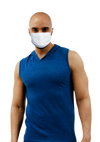 CUSTOM Image or Text 100% Cotton Face Mask - 3 Layer Face Cover - Made in the USA-face mask-Davson Sales-White-Davson Sales