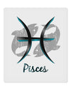 Pisces Symbol 9 x 10.5&#x22; Rectangular Static Wall Cling-Static Wall Cling-TooLoud-White-Davson Sales