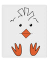 TooLoud Cute Easter Chick Face 9 x 10.5 Inch Rectangular Static Wall Cling-Static Wall Clings-TooLoud-Davson Sales