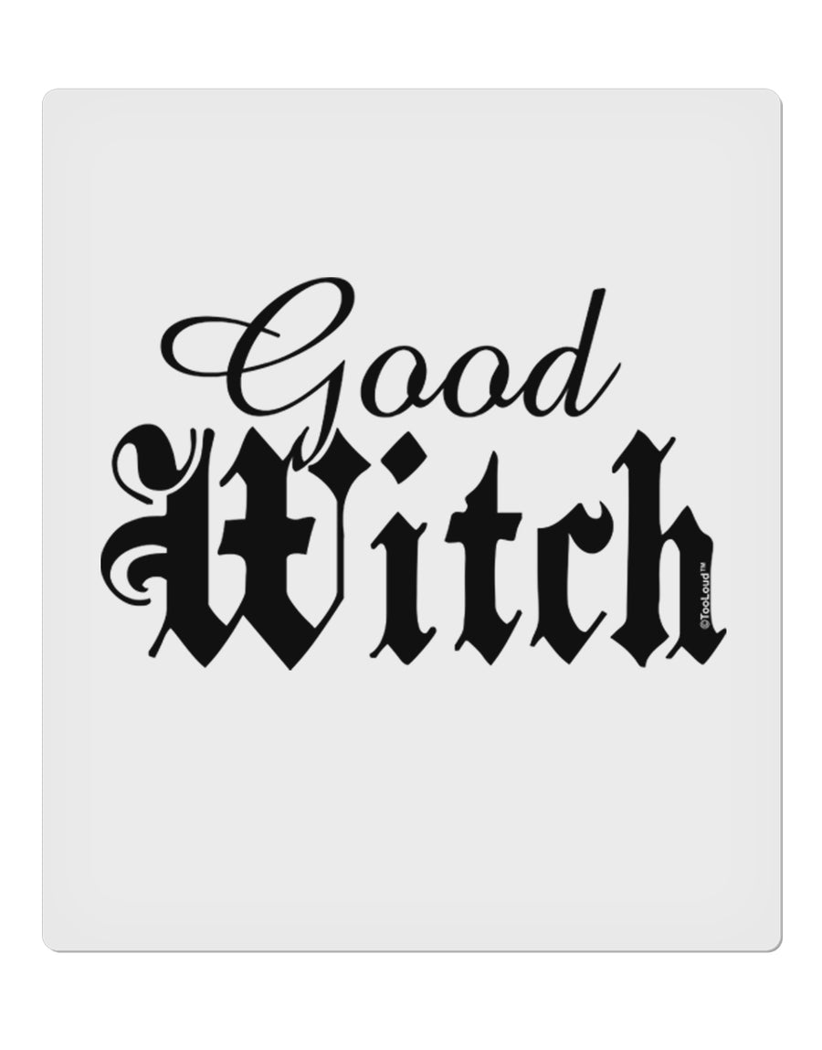 Good Witch - Halloween Text 9 x 10.5&#x22; Rectangular Static Wall Cling-Static Wall Cling-TooLoud-White-Davson Sales