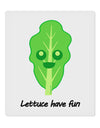 Lettuce - Lettuce Have Fun 9 x 10.5&#x22; Rectangular Static Wall Cling-Static Wall Cling-TooLoud-White-Davson Sales