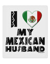 I Heart My Mexican Husband 9 x 10.5&#x22; Rectangular Static Wall Cling by TooLoud-Static Wall Cling-TooLoud-White-Davson Sales
