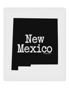 New Mexico - United States Shape 9 x 10.5&#x22; Rectangular Static Wall Cling by TooLoud-Static Wall Cling-TooLoud-White-Davson Sales