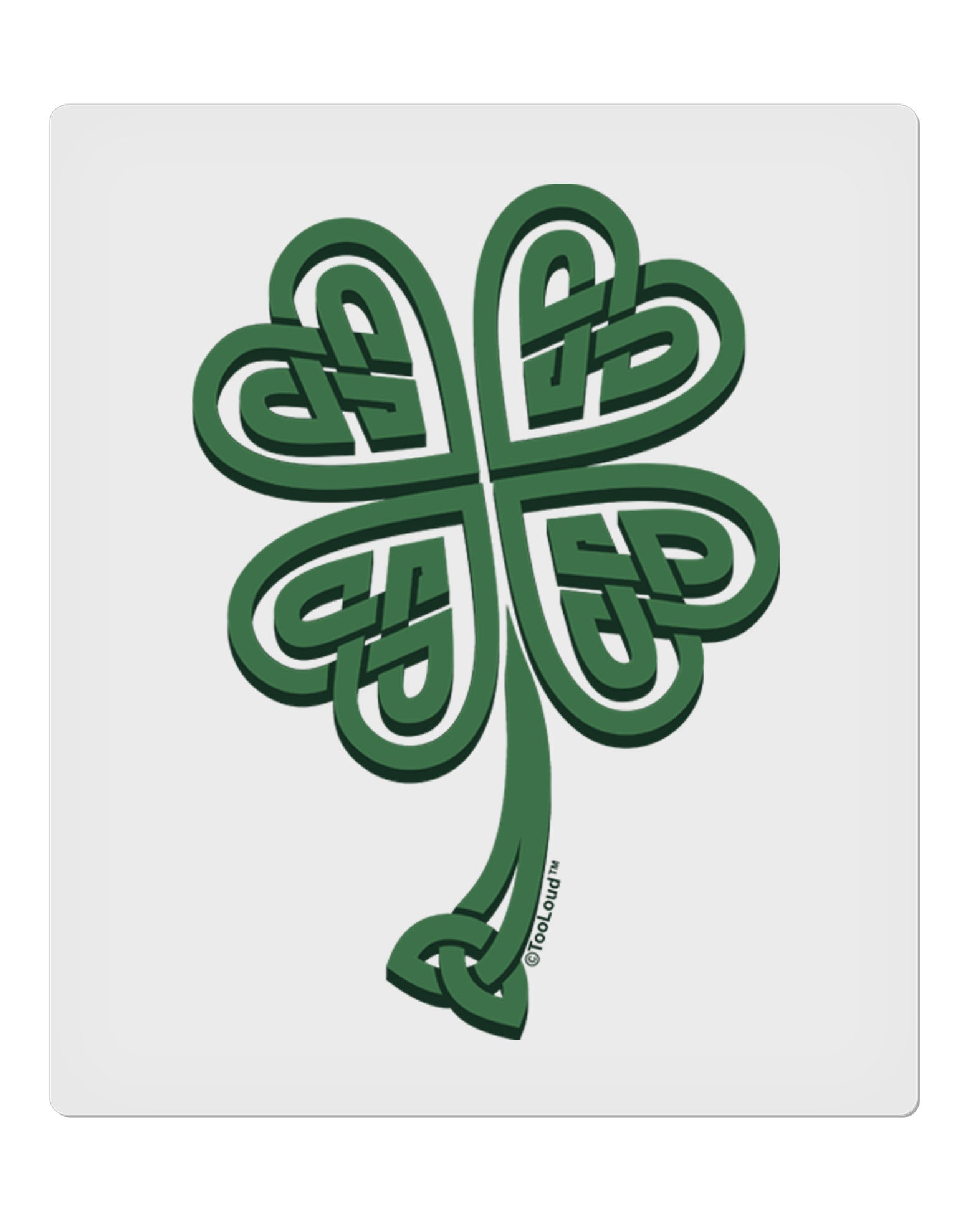 Celtic Knot Four Leaf Clover