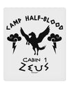 Camp Half Blood Cabin 1 Zeus 9 x 10.5&#x22; Rectangular Static Wall Cling by TooLoud-Static Wall Cling-TooLoud-White-Davson Sales
