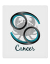 Cancer Symbol 9 x 10.5&#x22; Rectangular Static Wall Cling-Static Wall Cling-TooLoud-White-Davson Sales