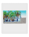 Palm Springs Watercolor 9 x 10.5&#x22; Rectangular Static Wall Cling-Static Wall Cling-TooLoud-White-Davson Sales