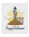 Moonlit Wizard Tower - Happy Halloween 9 x 10.5&#x22; Rectangular Static Wall Cling-Static Wall Cling-TooLoud-White-Davson Sales