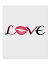 Love Kiss 9 x 10.5&#x22; Rectangular Static Wall Cling-Static Wall Cling-TooLoud-White-Davson Sales