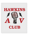 Hawkins AV Club 9 x 10.5&#x22; Rectangular Static Wall Cling by TooLoud-Static Wall Cling-TooLoud-White-Davson Sales