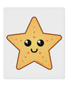 Cute Starfish 9 x 10.5&#x22; Rectangular Static Wall Cling by TooLoud-Static Wall Cling-TooLoud-White-Davson Sales