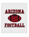Arizona Football 9 x 10.5&#x22; Rectangular Static Wall Cling by TooLoud-Static Wall Cling-TooLoud-White-Davson Sales