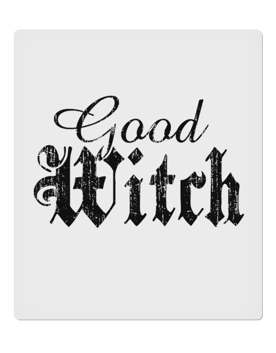 Good Witch - Halloween Distressed 9 x 10.5&#x22; Rectangular Static Wall Cling-Static Wall Cling-TooLoud-White-Davson Sales