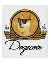 TooLoud Doge Coins 9 x 10.5 Inch Rectangular Static Wall Cling-Static Wall Clings-TooLoud-Davson Sales
