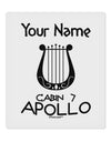Personalized Cabin 7 Apollo 9 x 10.5&#x22; Rectangular Static Wall Cling-Static Wall Cling-TooLoud-White-Davson Sales
