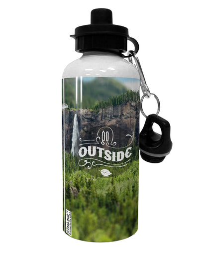 Beautiful Cliffs - Go Outside AOP Aluminum 600ml Water Bottle All Over Print by TooLoud-TooLoud-White-Davson Sales