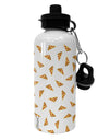 Pizza Slices AOP Aluminum 600ml Water Bottle All Over Print-Water Bottles-TooLoud-White-Davson Sales