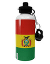 Bolivia Flag AOP Aluminum 600ml Water Bottle All Over Print-Water Bottles-TooLoud-White-Davson Sales
