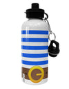 Pirate Crew Costume - Blue Aluminum 600ml Water Bottle All Over Print-Water Bottles-TooLoud-White-Davson Sales