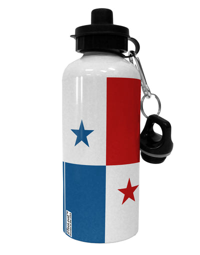 Panama Flag AOP Aluminum 600ml Water Bottle All Over Print-Water Bottles-TooLoud-White-Davson Sales