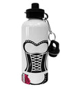 French Maid AOP Aluminum 600ml Water Bottle All Over Print-Water Bottles-TooLoud-White-Davson Sales