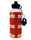 Firefighter Red AOP Aluminum 600ml Water Bottle All Over Print-Water Bottles-TooLoud-White-Davson Sales