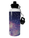 Constellations Color All Over Aluminum 600ml Water Bottle All Over Print-Water Bottles-TooLoud-White-Davson Sales
