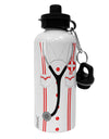 Nurse AOP Aluminum 600ml Water Bottle All Over Print-Water Bottles-TooLoud-White-Davson Sales