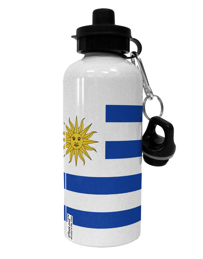 Uruguay Flag AOP Aluminum 600ml Water Bottle All Over Print-Water Bottles-TooLoud-Davson Sales