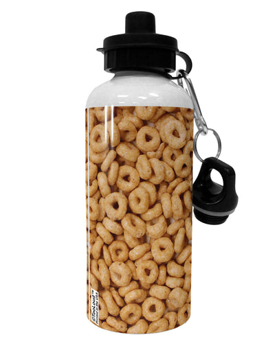 Breakfast Cereal All Over Aluminum 600ml Water Bottle All Over Print-Water Bottles-TooLoud-White-Davson Sales